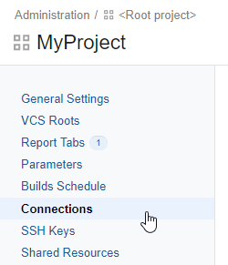 Open Connections Page